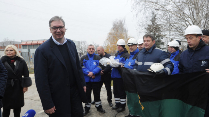 Vučić u Kostolcu: Ovog trenutka svi u Srbiji imaju struju, gotovo nemoguće da imamo "blekaut"