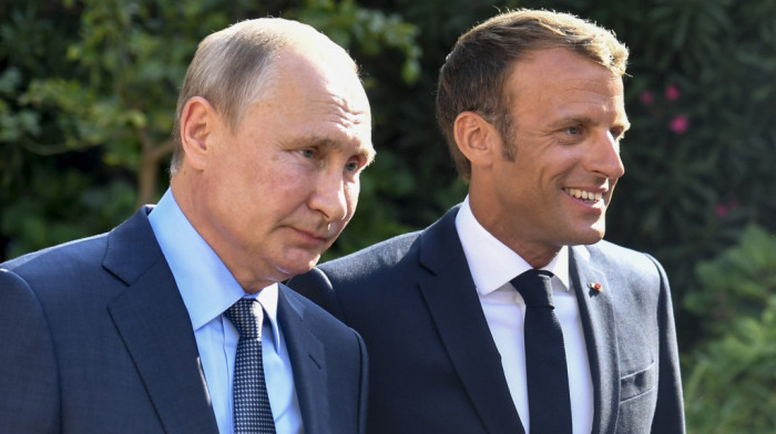 Putin i Makron razgovarali o bezbednosnim pitanjima u Evropi