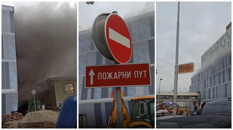 Lokalizovan požar u novoj zgradi Kliničkog centra Srbije, nema povređenih
