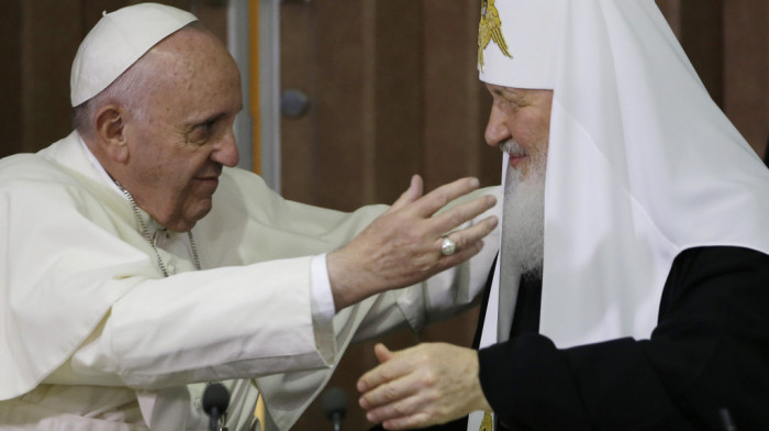 Moguć susret Papa Franje i patrijarha moskovskog Kirila u junu u Jerusalimu