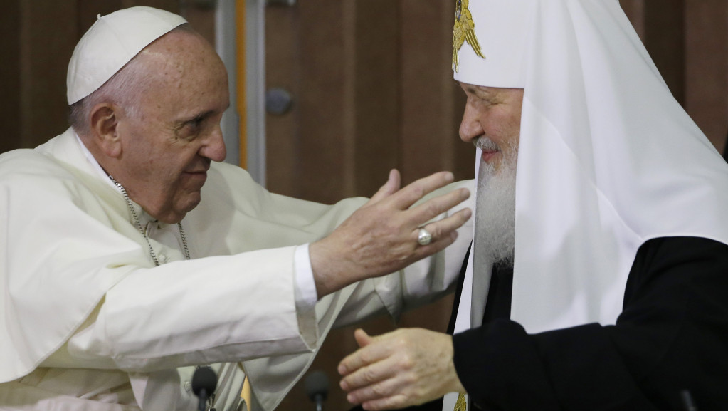 Moguć susret Papa Franje i patrijarha moskovskog Kirila u junu u Jerusalimu