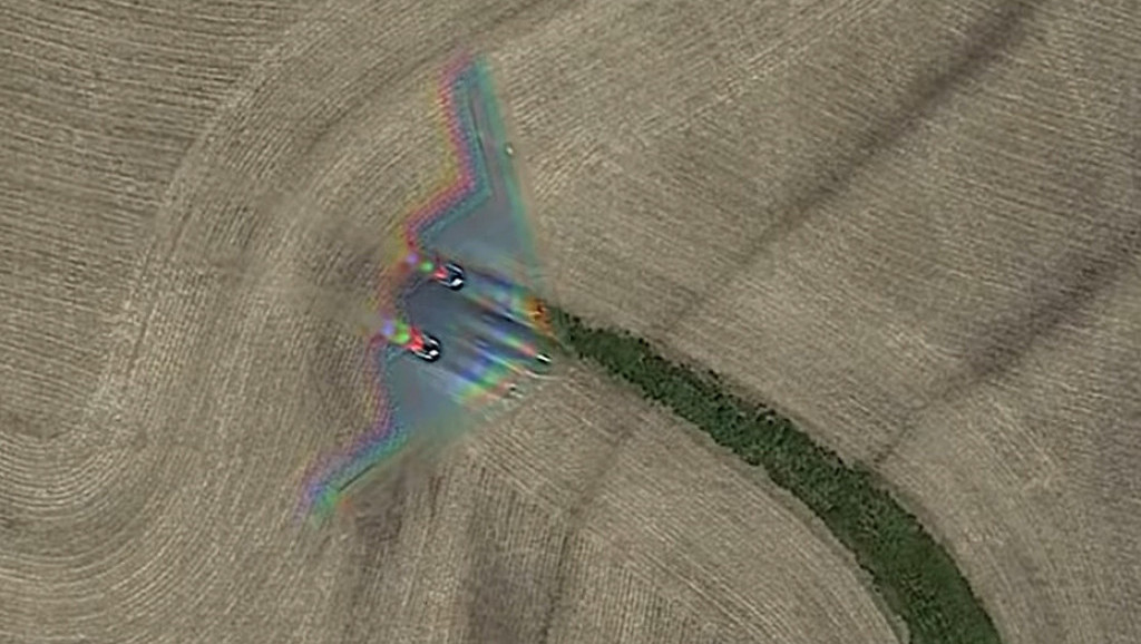 Ni stelt nije nevidljiv za Guglove satelite: Snimljen let "nevidljivog bombardera" B-2
