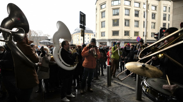 Novi protest u Briselu, demonstranti zahtevali ukidanje kovid sertifikata