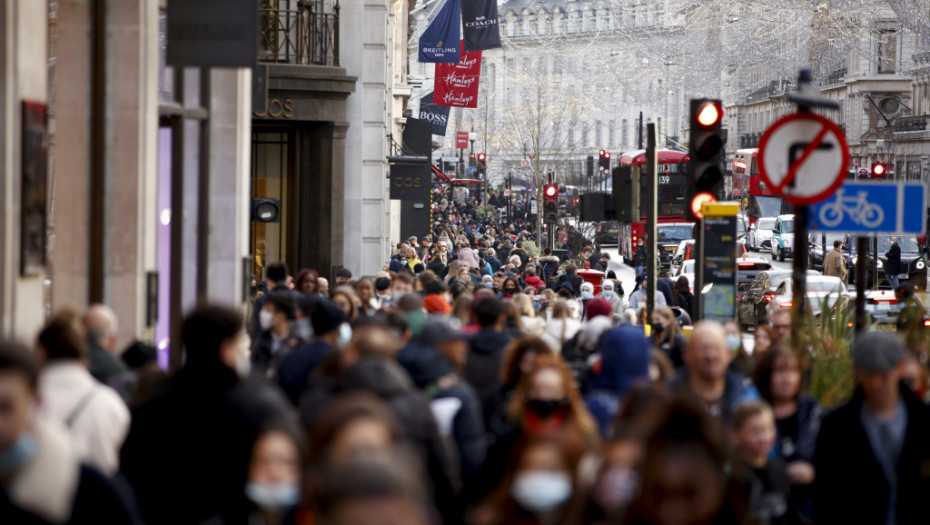 Oboren novogodišnji temperaturni rekord u Velikoj Britaniji