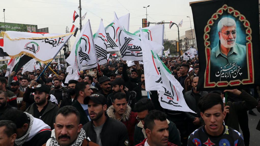 Protest u Bagdadu na godišnjicu smrti iranskog generala