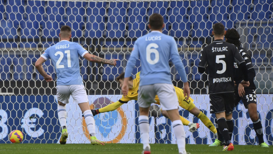Fantastični Sergej Milinković Savić: Sa dva gola i asistencijom sačuvao Lacio od Empolija 3:3!
