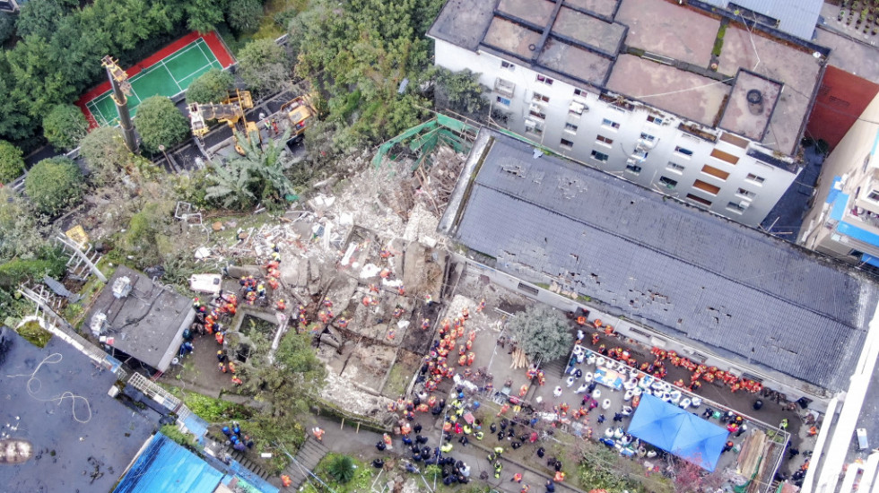 Eksplozija u zgradi u Kini, najmanje 16 poginulih