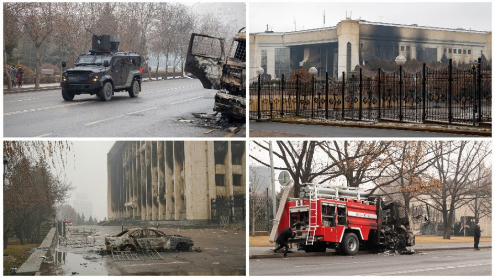 Zbog učešća u neredima u Kazahstanu uhapšeno 970 ljudi