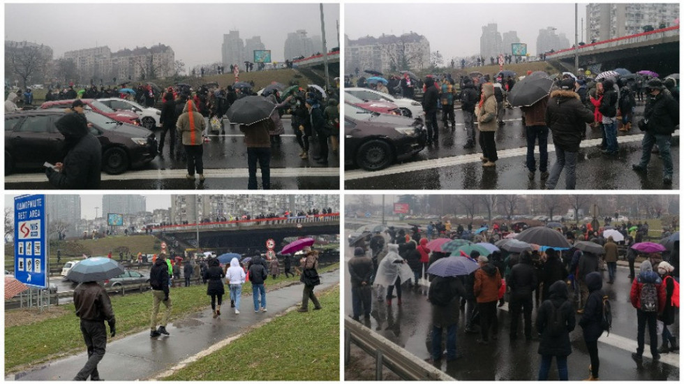 Održani protesti protiv projekta Jadar i Rio Tinta, odblokiran auto-put kod Sava centra