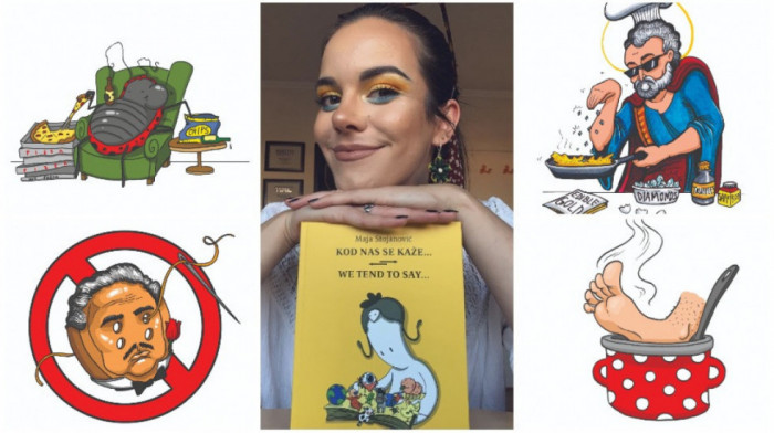 "Kod nas se kaže..." - srpske izreke koje i stranci mogu da razumeju: Igra reči i humor na ilustracijama Maje Stojanović