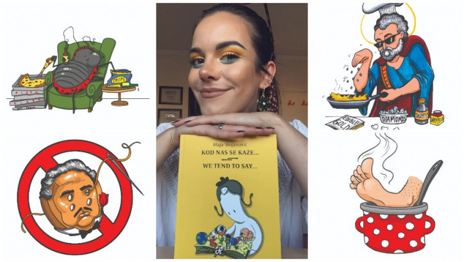 "Kod nas se kaže..." - srpske izreke koje i stranci mogu da razumeju: Igra reči i humor na ilustracijama Maje Stojanović