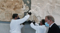 "Faganov fragment": Deo mermernog ukrasa s Partenona vraćen sa Sicilije u Atinu