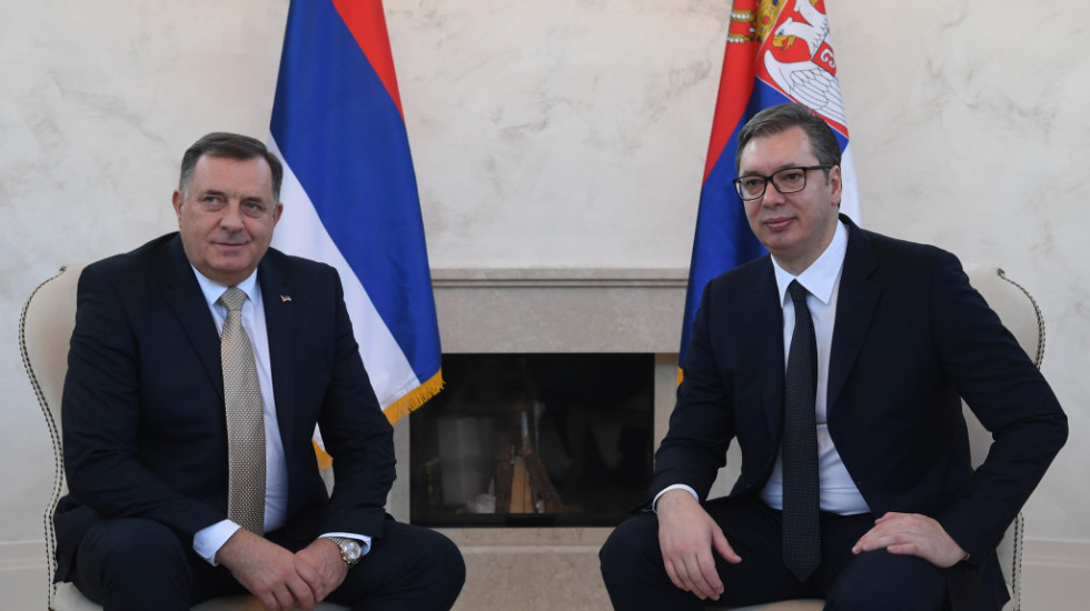 Dodik: Čujem se redovno sa Vučićem, imamo dobar odnos