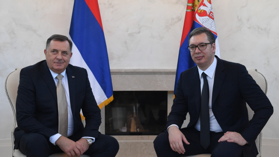 Dodik: Čujem se redovno sa Vučićem, imamo dobar odnos