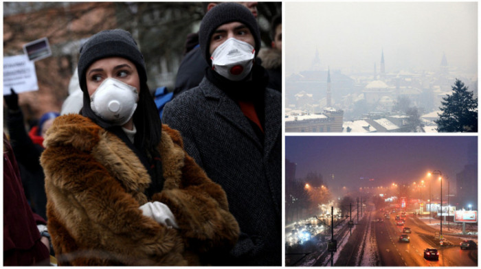 U Sarajevu jutros najzagađeniji vazduh na svetu, najlošiji kvalitet na Bjelavama