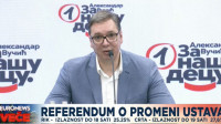 Vučić o referendumu, rezultatu u Beogradu i izborima: Ako je ovo krah, nemam ništa protiv da svakog puta bude takav krah