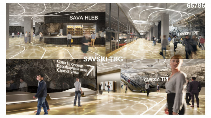 Objavljena idejna rešenja: Kako će izgledati stanice beogradskog metroa?