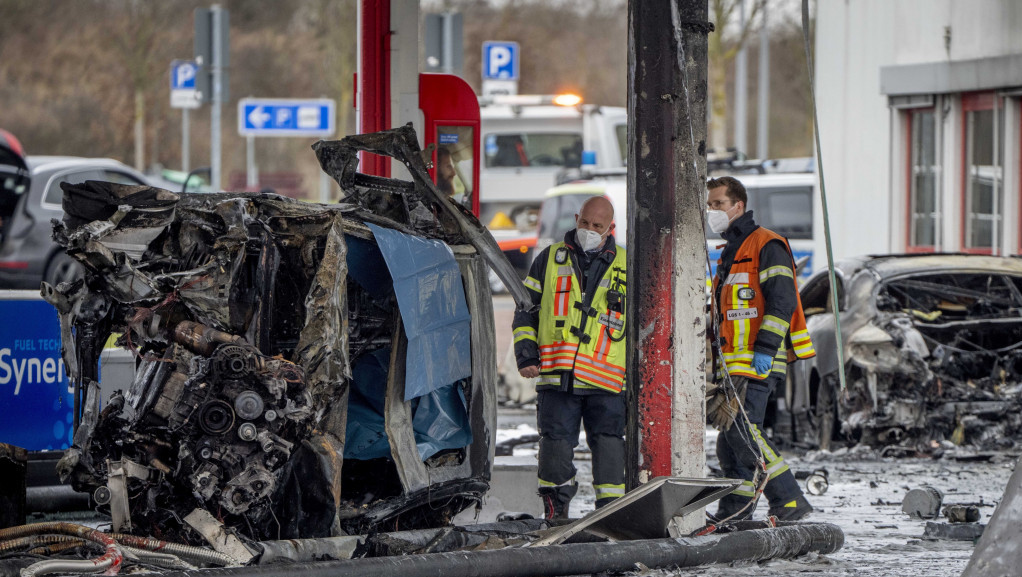 Eksplozija u Nemačkoj: Dve osobe stradale u požaru ispred benzinske pumpe