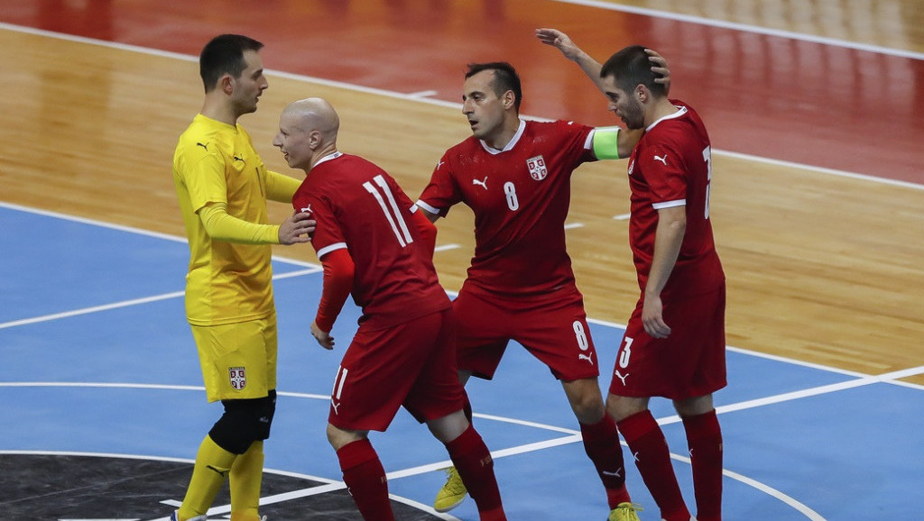 Poraz futsalera Srbije na startu EURO 2022: "Orlovi" vodili 2:0, pa izgubili od Portugala