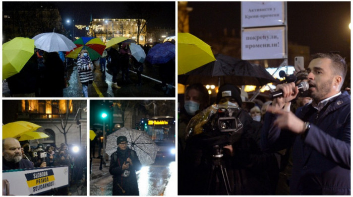 Protest Inicijative Kreni-promeni - zahtev za zabranu kopanja litijuma i bora u narednih 20 godina