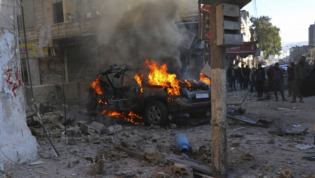Šest osoba stradalo u raketnom napadu na sirijski grad Afrin