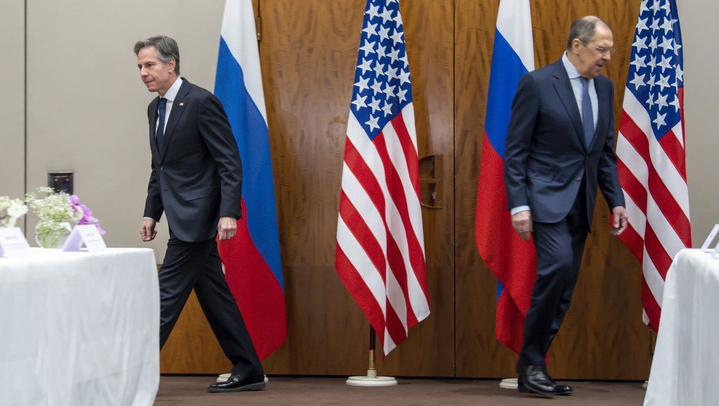 Lavrov i Blinken oči u oči:  Moskva ponovila zahteve, odgovor SAD sledeće nedelje, jedan zahtev već odbijen