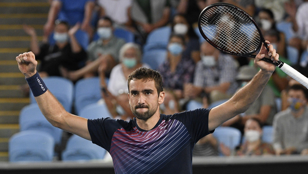 Australijan open: Marin Čilić eliminisao Andreja Rubljova