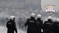Masovne demonstracije u Belgiji zbog korona mera, suzavac i vodeni topovi ponovo na ulicama Brisela