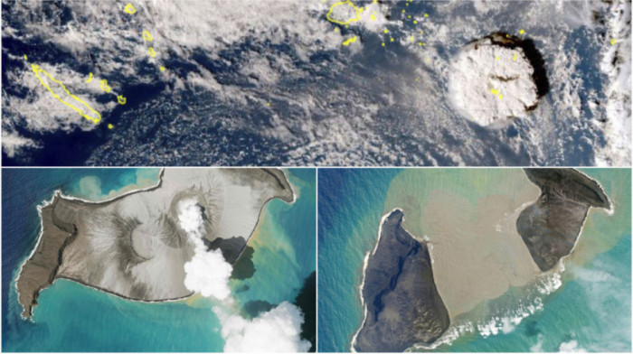Jedinstven prirodni fenomen uočen tokom erupcije vulkana u Tongi: Naučnici nisu mogli da ga identifikuju 85 godina