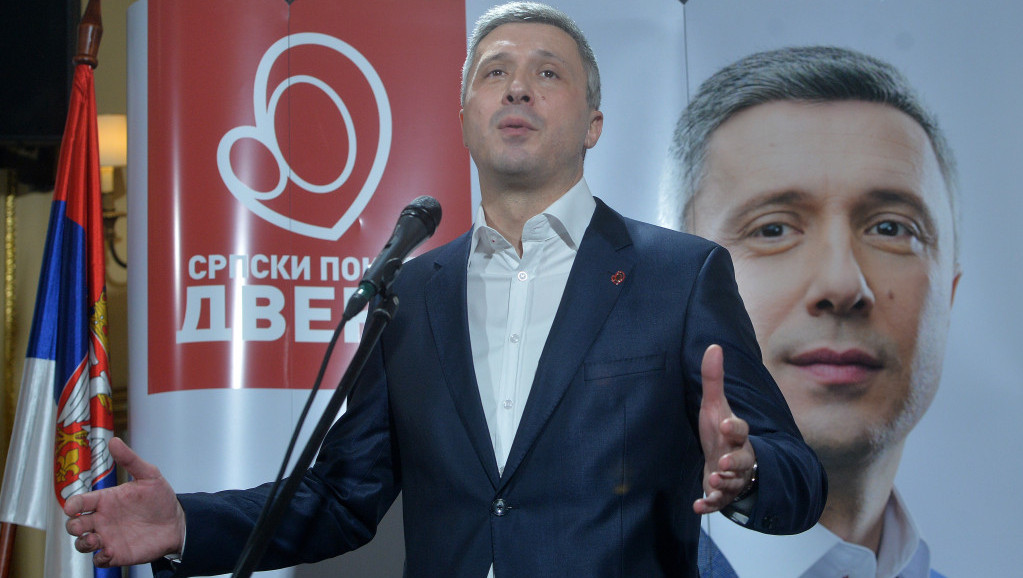 Dveri počele predizbornu kampanju pod sloganom "Srcem za Srbiju", Obradović kandidat na predsedničkim izborima
