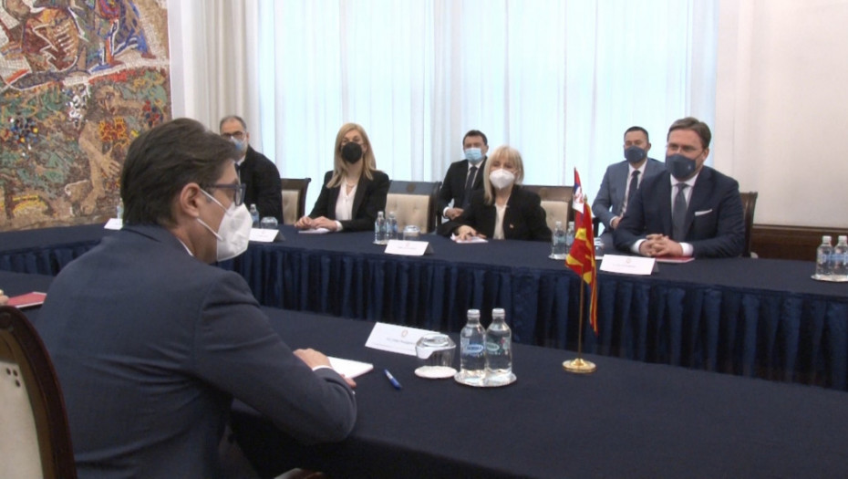 Selaković sa Pendarovskim u Skoplju, razgovarali o "Otvorenom Balkanu" i saradnji dveju zemalja