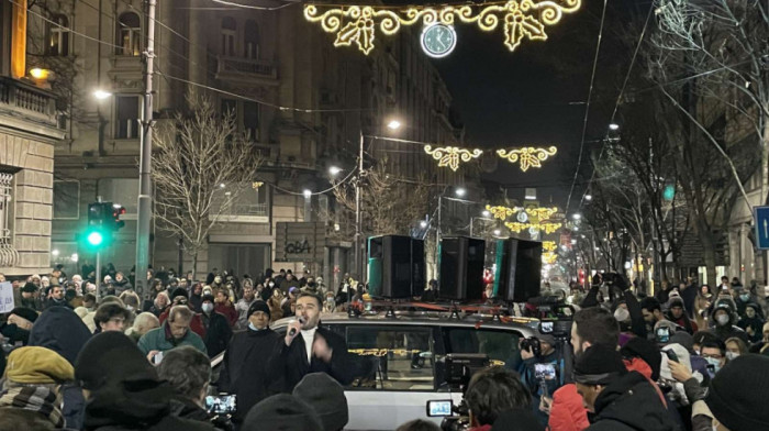 Novi protest Inicijative Kreni-promeni, Manojlović najavio opstrukciju izbora ukoliko zahtevi ne budu ispunjeni