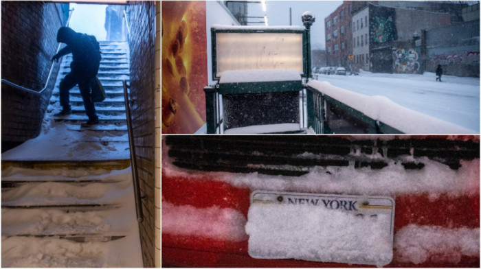 Snežna mećava paralisala život u jednom od najvećih gradova na svetu