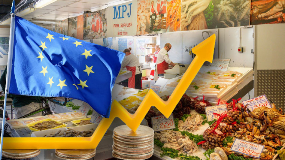 Inflacija u EU u aprilu 8,1 odsto, porasla u odnosu na mart