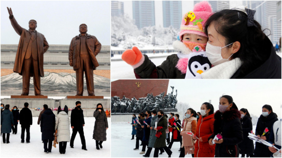 Ovako je Severna Koreja proslavila lunarnu Novu godinu: Ujutru svi odlaze na isto mesto (VIDEO)