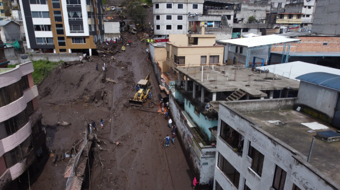 Broj poginulih u klizištu u Ekvadoru porastao na 22, povređeno 47 osoba