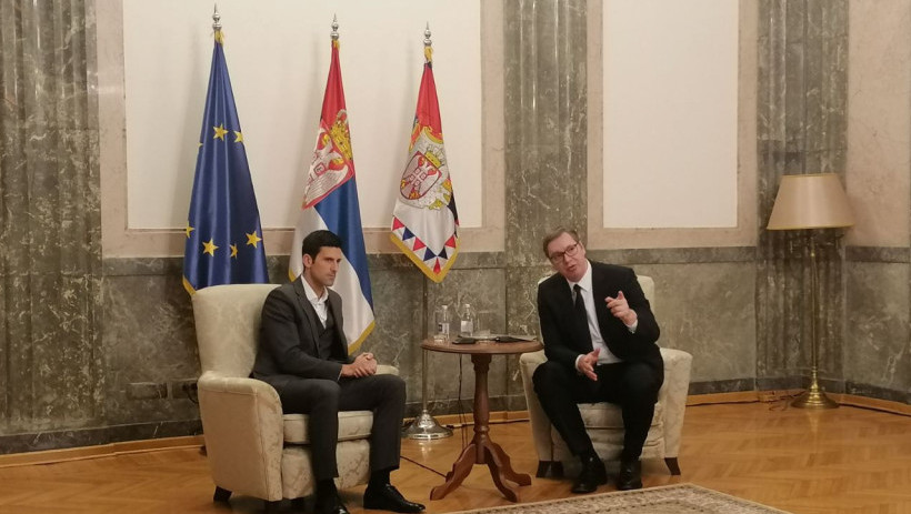 "Ovo je prvi put da govorim o Australiji, molim za strpljenje": Đoković se sastao sa predsednikom Vučićem