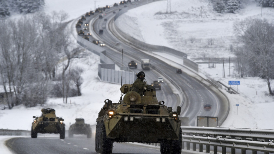 Zvaničnici SAD: Rusija rasporedila 70 odsto snaga potrebnih za invaziju na Ukrajinu