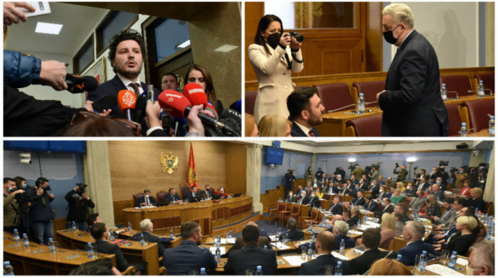 Pala vlada u Crnoj Gori: Izglasano nepoverenje Krivokapiću, poslanici DF, SNP i PzP napustili salu
