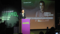 Dobrica Veselinović kandidat koalicije "Moramo" za gradonačelnika Beograda