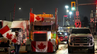 Protesti u Kanadi postaju sve veći problem - blokada ulazi u treći dan