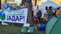 Aktivisti sa šatorima ispred Predsedništva: "Ostajemo ovde do ispunjenja zahteva - zabrane eksploatacije litijuma"