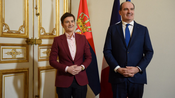 Brnabić posle sastanka sa Kasteksom: Makron posvećen unapređenju odnosa Srbije i Francuske