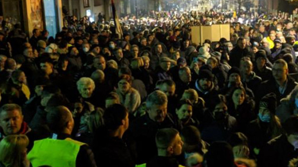 Protest u Pljevljima: DPS je narodnom voljom smenjen, volja naroda mora da se poštuje