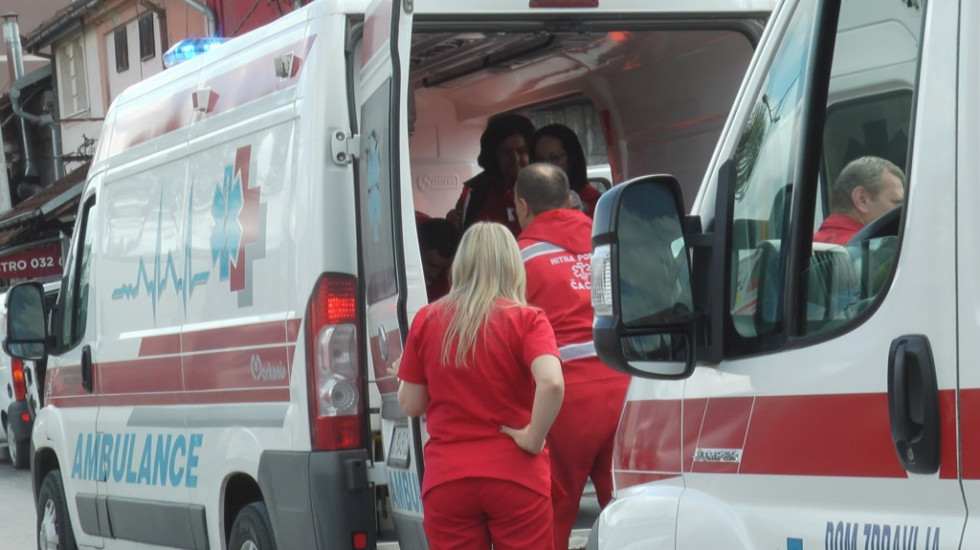 Žena teže povređena u saobraćajnoj nesreći u centru Beograda, prebačena u Urgentni centar