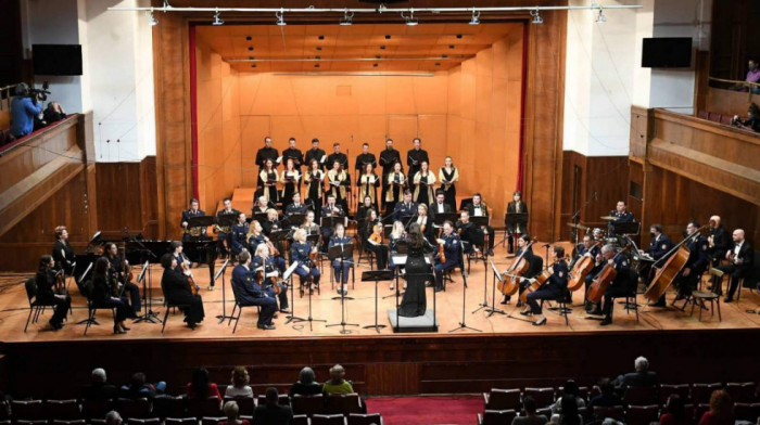 Ansambl "Stanislav Binički" održao koncert u Kolarcu: Od "Praznika trubača" do "Marša na Drinu"