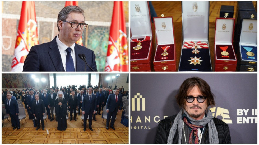 Predsednik Vučić uručio odlikovanja povodom Dana državnosti: "To su ljudi čija su dela učinila Srbiju boljom"