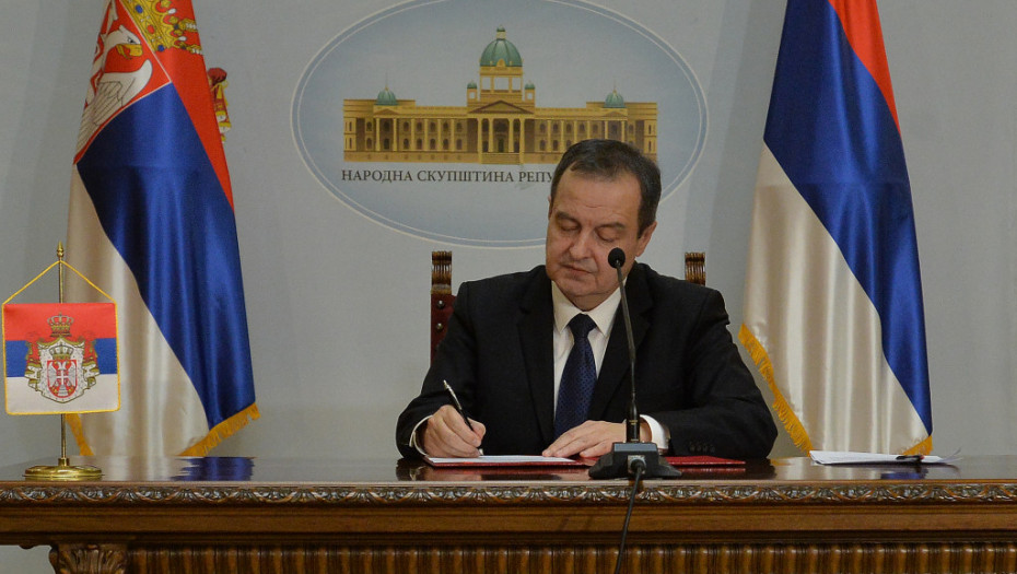 Dačić u podne raspisuje predsedničke izbore za 3. april