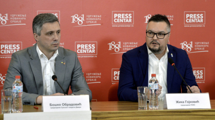 Dveri i deo POKS-a potpisali sporazum: Obradović kandidat za predsednika, Parandilović za gradonačelnika