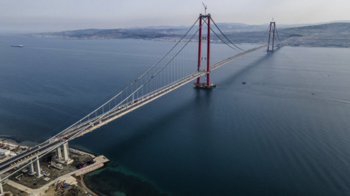 Turska za 10 dana otvara najduži viseći  most: Od Evrope do Azije za šest minuta